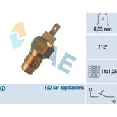 Interruptor de temp., luz avisadora líquido de refrigeração FAE - 35180