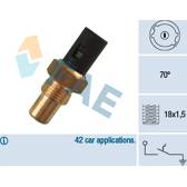 Interruptor de temp., luz avisadora líquido de refrigeração FAE - 35280