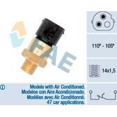 Radiator fan switch FAE - 36690