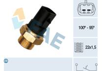 Radiator fan switch