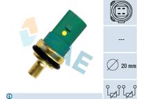 Sensor, koelvloeistoftemperatuur