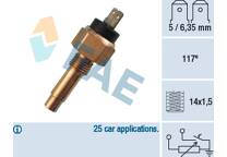 Sensor, koelvloeistoftemperatuur