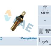 Sensor, kylmedelstemperatur FAE - 31630