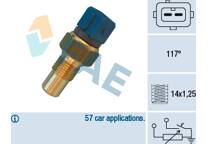 Sensor, kylmedelstemperatur