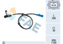 Sensor, revoluciones de la rueda