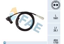Sensor, rotações da roda