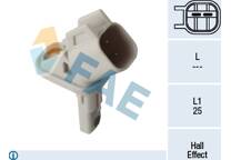 Sensor, rotações da roda