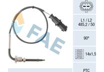 Sensor, temp. gas escape
