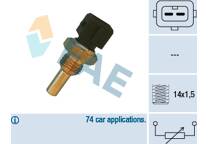 Sensor, temperatura do líquido de refrigeração