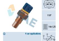 Sensor, temperatura do líquido de refrigeração