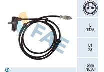 Sensor, wheel speed
