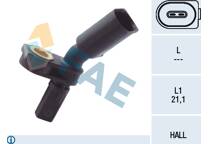 Sensor, wheel speed