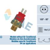 Temperatuurschakelaar, radiateurventilator FAE - 36250