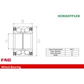 Kit cuscinetto ruota FAG - 713 6301 80