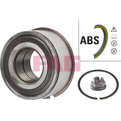 Jeu de roulements de roue FAG 713 6309 70 pour Renault