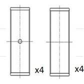 Bronzina di biella FAI AutoParts - BB2022-STD