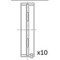 Chumaceira da cambota FAI AutoParts - BM1025-STD