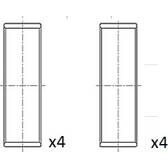 Cojinete de biela FAI AutoParts - BB2026-STD