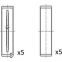 Cojinete de cigüeñal FAI AutoParts - BM1019-STD