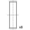 Coussinet de bielle FAI AutoParts - BB2037-STD