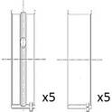 Coussinet de vilebrequin FAI AutoParts - BM1047-STD
