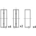 Cuscinetto albero a gomito FAI AutoParts - BM1043-STD