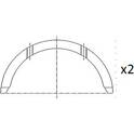 Distanzscheibe, Kurbelwelle FAI AutoParts - BT3006-STD