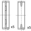 Hoofdlager FAI AutoParts - BM1026-STD