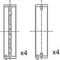 Kurbelwellenlager FAI AutoParts - BM1017-STD