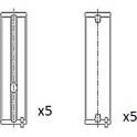 Main Bearings, crankshaft FAI AutoParts - BM1031-STD