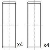 Pleuellager FAI AutoParts - BB2067-STD