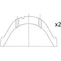 Rondelle d'écartement (vilebrequin) FAI AutoParts - BT3013-STD