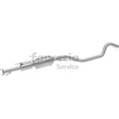 Kit soot-/ particle filter, exhaust system easy2fit FAURECIA - FS40115F