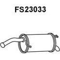 Set endschalldämpfer FAURECIA - FS23033