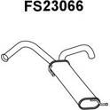 Set endschalldämpfer FAURECIA - FS23066