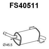 Set endschalldämpfer easy2fit FAURECIA - FS40511