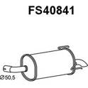 Set endschalldämpfer FAURECIA - FS40841