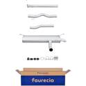 Set endschalldämpfer FAURECIA - FS53043