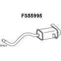 Set endschalldämpfer FAURECIA - FS55995