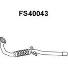 Exhaust Pipe Easy2fit FAURECIA - FS40043
