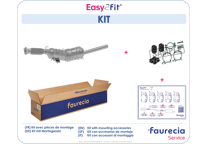 Kit filtre à particules (échappement)
