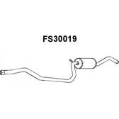 Set mittelschalldämpfer easy2fit FAURECIA - FS30019