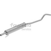 Set mittelschalldämpfer easy2fit FAURECIA - FS40513