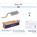 Kit silencieux arrière FAURECIA - FS55327