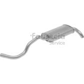 Kit silencieux arrière easy2fit FAURECIA - FS80220