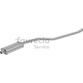 Kit silenciador del medio easy2fit FAURECIA - FS15166