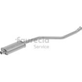 Kit silenciador del medio easy2fit FAURECIA - FS15300