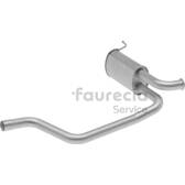 Kit silenciador del medio easy2fit FAURECIA - FS15529