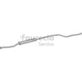 Kit silenciador del medio easy2fit FAURECIA - FS45066