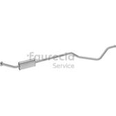 Kit silenciador del medio easy2fit FAURECIA - FS45382